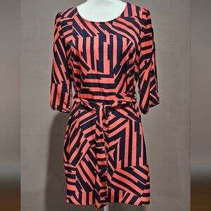 I.N. San Francisco City Open Arm Fall Dress size Large